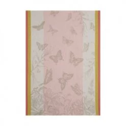 Le Jacquard Français Tabliers Et Torchons Torchon En Coton Magnolia 60 X 80