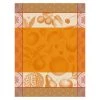 Le Jacquard Français Tabliers Et Torchons Torchon En Coton Melon 60 X 80