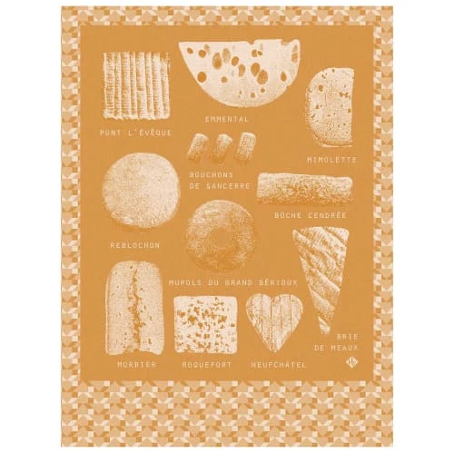 Le Jacquard Français Tabliers Et Torchons Torchon En Coton Mimolette 60 X 80 1 Le Jacquard Français Tabliers Et Torchons Torchon En Coton Mimolette 60 X 80