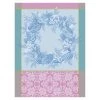 Le Jacquard Français Tabliers Et Torchons Torchon En Coton Myosotis 60 X 80