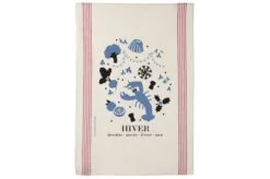 Reine Mère Tabliers Et Torchons Torchon En Coton Naturel Hiver -Tabliers et torchons Soldes torchon en coton naturel hiver 3