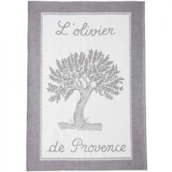 Coucke Tabliers Et Torchons Torchon En Coton Noir 50x75