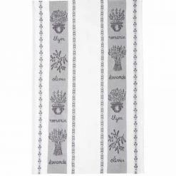 Coucke Tabliers Et Torchons Torchon En Coton Noir 50x75