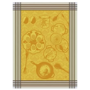 Le Jacquard Français Tabliers Et Torchons Torchon En Coton Emeraude 60 X 80 4 Le Jacquard Français Tabliers Et Torchons Torchon En Coton Emeraude 60 X 80 – Image 4