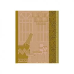 Le Jacquard Français Tabliers Et Torchons Torchon En Coton Orange 80x60