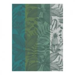 Le Jacquard Français Tabliers Et Torchons Torchon En Coton Palme 60 X 80
