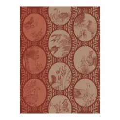 Le Jacquard Français Tabliers Et Torchons Torchon En Coton Pavot 60 X 80