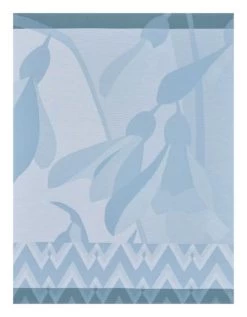 Le Jacquard Français Tabliers Et Torchons Torchon En Coton Perce Neige 60 X 80