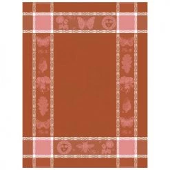 Le Jacquard Français Tabliers Et Torchons Torchon En Coton Pivoine 60 X 80