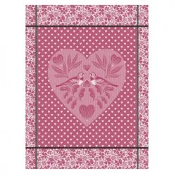 Le Jacquard Français Tabliers Et Torchons Torchon En Coton Pivoine 60 X 80