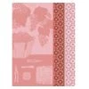 Le Jacquard Français Tabliers Et Torchons Torchon En Coton Rose 60 X 80