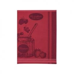 Coucke Tabliers Et Torchons Torchon En Coton Rouge 50x75