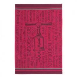 Coucke Tabliers Et Torchons Torchon En Coton Rouge 50x75