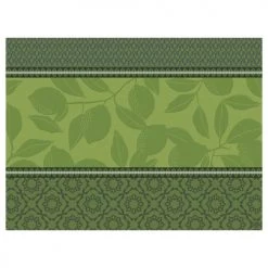 Le Jacquard Français Tabliers Et Torchons Torchon En Coton Vert 60 X 80