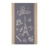 Coucke Tabliers Et Torchons Torchon En Jacquard De Coton Bleu 50x75