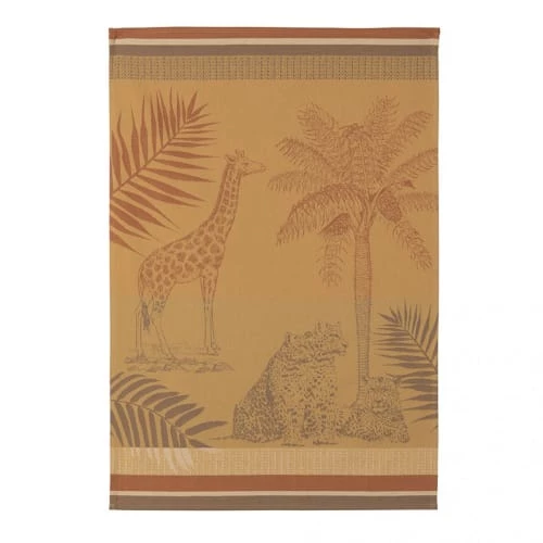 Coucke Tabliers Et Torchons Torchon En Jacquard De Coton Jaune 50x75 3 Coucke Tabliers Et Torchons Torchon En Jacquard De Coton Jaune 50x75 – Image 3