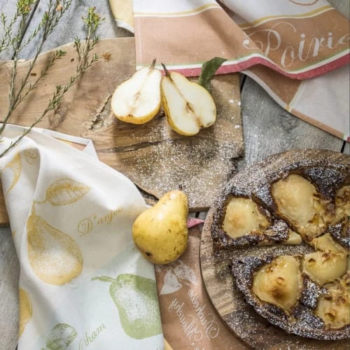 Coucke Tabliers Et Torchons Torchon En Jacquard De Coton Jaune 50x75 2 Coucke Tabliers Et Torchons Torchon En Jacquard De Coton Jaune 50x75 – Image 2