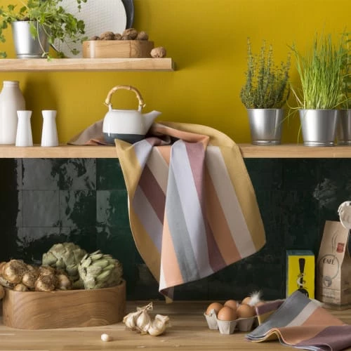 Coucke Tabliers Et Torchons Torchon En Jacquard De Coton Multicolore 50x75 2 Coucke Tabliers Et Torchons Torchon En Jacquard De Coton Multicolore 50x75 – Image 2