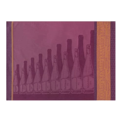 Coucke Tabliers Et Torchons Torchon En Jacquard De Coton Violet 50x75 1 Coucke Tabliers Et Torchons Torchon En Jacquard De Coton Violet 50x75