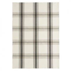 Coucke Tabliers Et Torchons Torchon En Lin Et Coton Noir 50x75