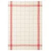 Coucke Tabliers Et Torchons Torchon En Lin Et Coton Rouge 50x75