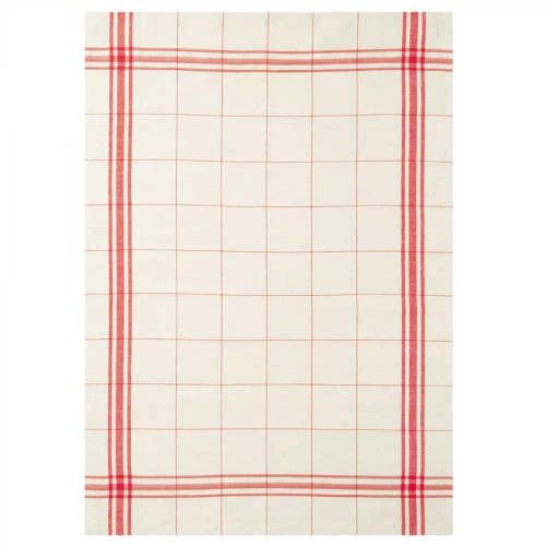 Coucke Tabliers Et Torchons Torchon En Lin Et Coton Rouge 50x75 1 Coucke Tabliers Et Torchons Torchon En Lin Et Coton Rouge 50x75