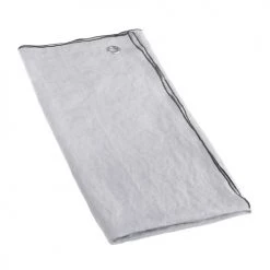 Blanc Cerise Tabliers Et Torchons Torchon En Lin Lavé 58x80 Cm Gris Argent
