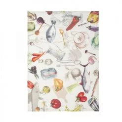 Coucke Tabliers Et Torchons Torchon En Lin Multicolore 50x75