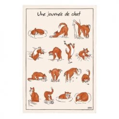 Winkler Tabliers Et Torchons Torchon Imprimé Journee De En Coton écru 48 X 72