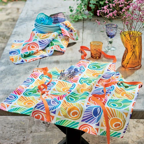 Garnier Thiebaut Tabliers Et Torchons Torchon Multicolore 50x70 3 Garnier Thiebaut Tabliers Et Torchons Torchon Multicolore 50x70 – Image 3