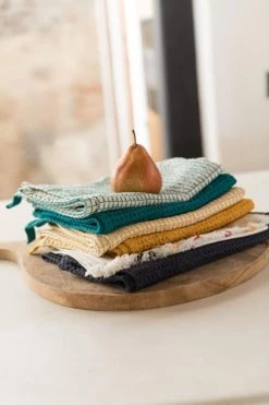 Winkler Tabliers Et Torchons Torchon Nid D'abeille Uni En Coton Ombre 50 X 70 -Tabliers et torchons Soldes torchon nid d abeille uni en coton ombre 50 x 70 2