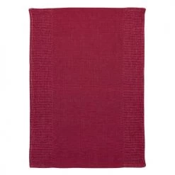 Winkler Tabliers Et Torchons Torchon Nid D'abeilles En Coton Rubis 50 X 70