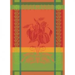 Garnier Thiebaut Tabliers Et Torchons Torchon Orange 56x77