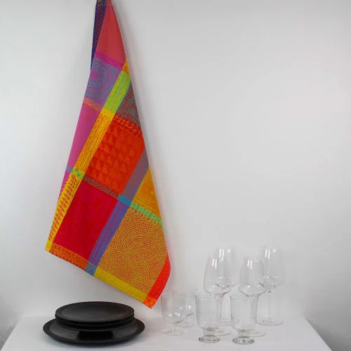 Garnier Thiebaut Tabliers Et Torchons Torchon Orange 56x77 2 Garnier Thiebaut Tabliers Et Torchons Torchon Orange 56x77 – Image 2