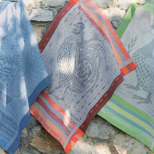 Garnier Thiebaut Tabliers Et Torchons Torchon Orange 56x77 2 Garnier Thiebaut Tabliers Et Torchons Torchon Orange 56x77 – Image 2