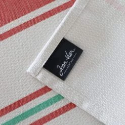 Maison Jean-Vier Tabliers Et Torchons Torchon Rouge 50x70 Cm -Tabliers et torchons Soldes torchon rouge 50x70 cm 2