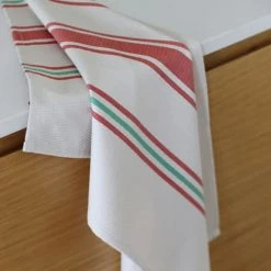 Maison Jean-Vier Tabliers Et Torchons Torchon Rouge 50x70 Cm -Tabliers et torchons Soldes torchon rouge 50x70 cm 3