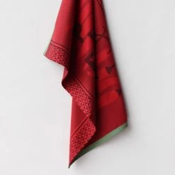 Maison Jean-Vier Tabliers Et Torchons Torchon Rouge 50x70 Cm -Tabliers et torchons Soldes torchon rouge 50x70 cm 8