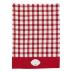 Winkler Tabliers Et Torchons Torchon Saveurs D'autrefois En Coton Rouge 70 X 50