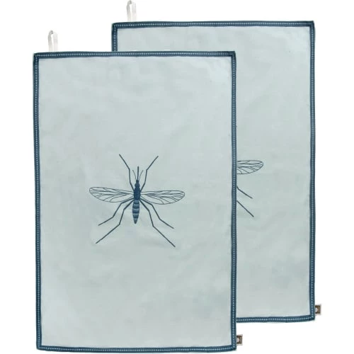 Febronie Tabliers Et Torchons Torchon (set De 2) En Coton 50x75 Bleu Paon 3 Febronie Tabliers Et Torchons Torchon (set De 2) En Coton 50x75 Bleu Paon – Image 3