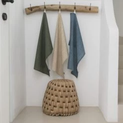 Febronie Tabliers Et Torchons Torchon (set De 2) En Coton 50x75 Bleu Paon 10 Febronie Tabliers Et Torchons Torchon (set De 2) En Coton 50x75 Bleu Paon -Tabliers et torchons Soldes torchon set de 2 en coton 50x75 bleu paon 9