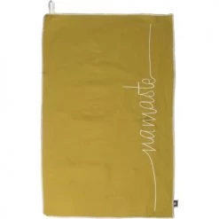 Febronie Tabliers Et Torchons Torchon (set De 2) En Coton 50x75 Jaune Zest