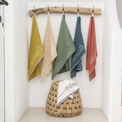 Febronie Tabliers Et Torchons Torchon (set De 2) En Coton 50x75 Sable -Tabliers et torchons Soldes torchon set de 2 en coton 50x75 sable 17