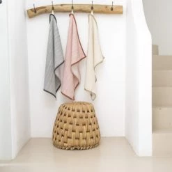 Febronie Tabliers Et Torchons Torchon (set De 2) En Coton 50x75 Sable -Tabliers et torchons Soldes torchon set de 2 en coton 50x75 sable 22