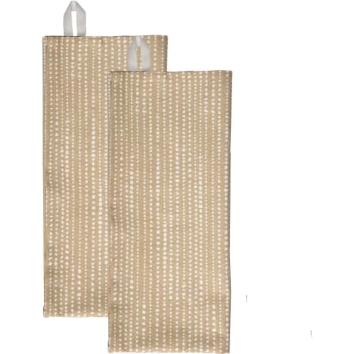 Febronie Tabliers Et Torchons Torchon (set De 2) En Coton 50x75 Sable 3 Febronie Tabliers Et Torchons Torchon (set De 2) En Coton 50x75 Sable – Image 3