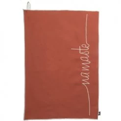 Febronie Tabliers Et Torchons Torchon (set De 2) En Coton 50x75 Terracotta