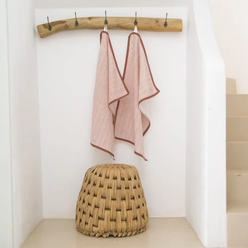 Febronie Tabliers Et Torchons Torchon (set De 2) En Coton 50x75 Terracotta 2 Febronie Tabliers Et Torchons Torchon (set De 2) En Coton 50x75 Terracotta – Image 2