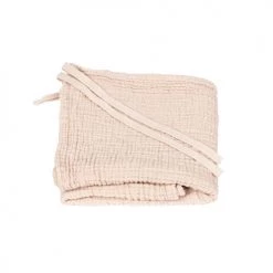 Maison D'été Tabliers Et Torchons Torchon Tablier En Gaze De Coton Rose Poudrée 82X53 CM