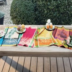 Garnier Thiebaut Tabliers Et Torchons Torchon Vert 56x77 -Tabliers et torchons Soldes torchon vert 56x77 8